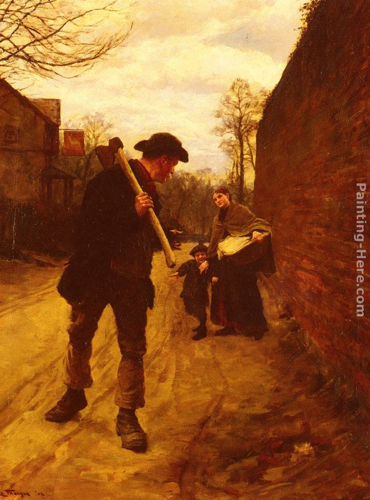 Henry Herbert La Thangue Off To Work